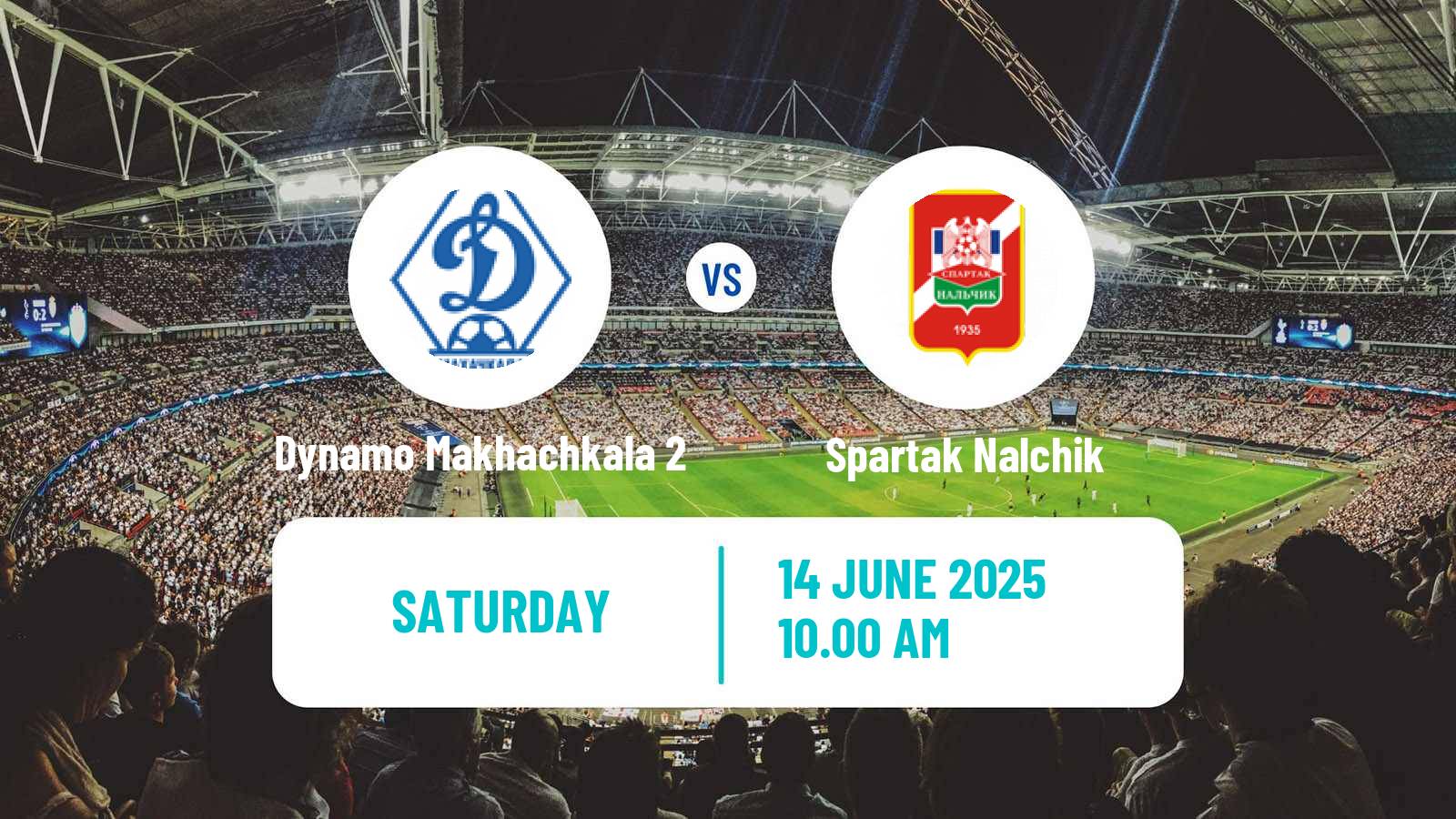 Soccer FNL 2 Division B Group 1 Dynamo Makhachkala 2 - Spartak Nalchik