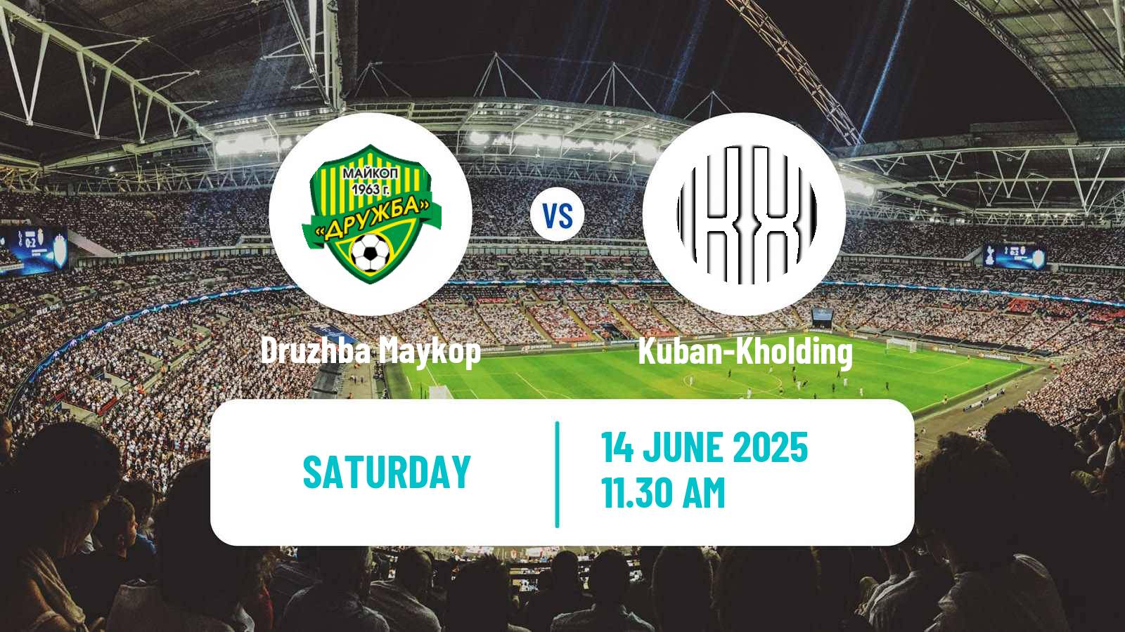 Soccer FNL 2 Division B Group 1 Druzhba Maykop - Kuban-Kholding