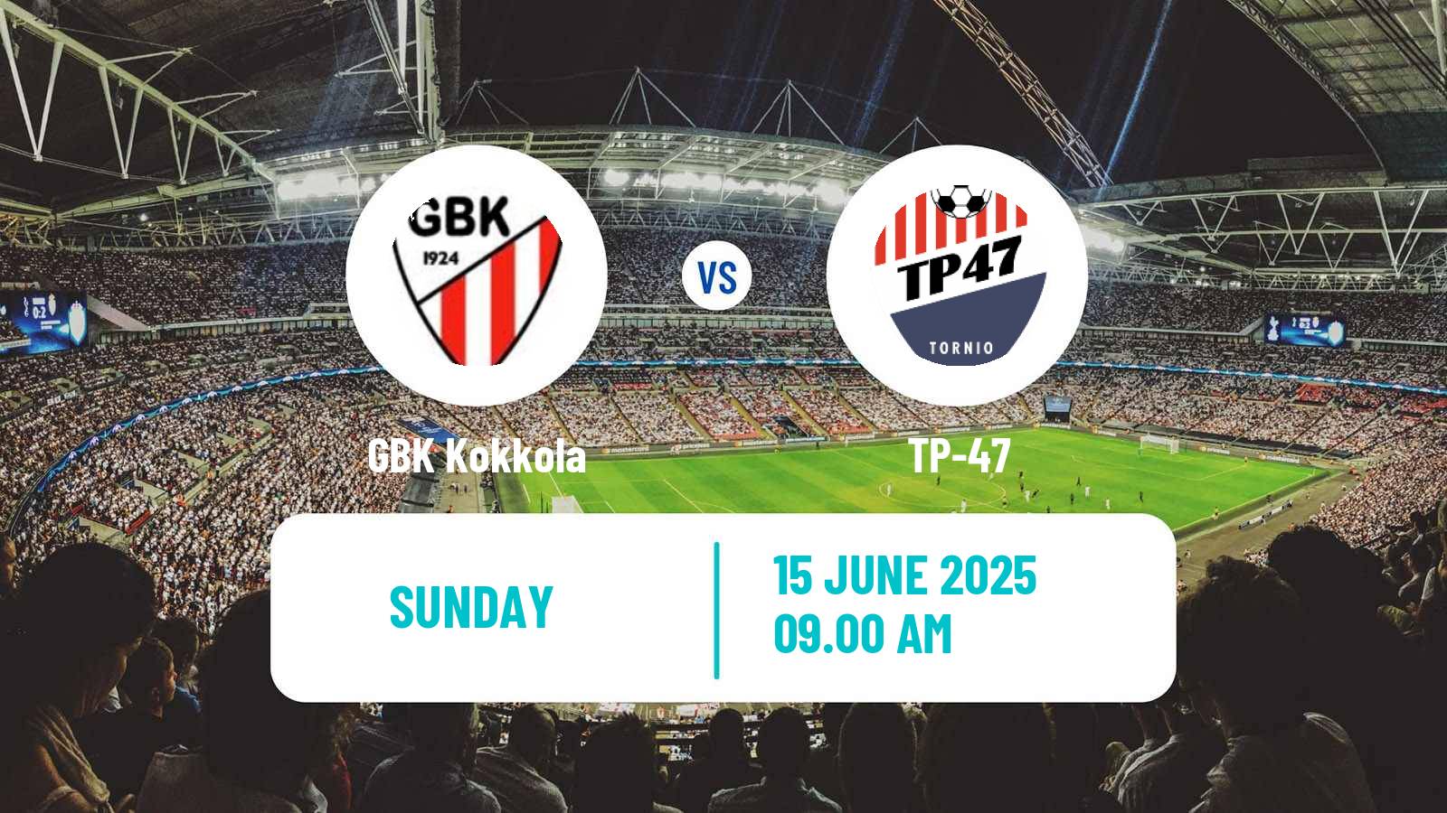 Soccer Finnish Kakkonen Group C GBK Kokkola - TP-47