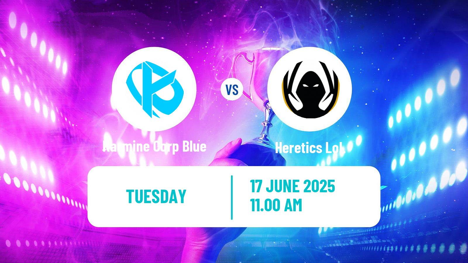 Esports League Of Legends Emea Masters Karmine Corp Blue - Heretics