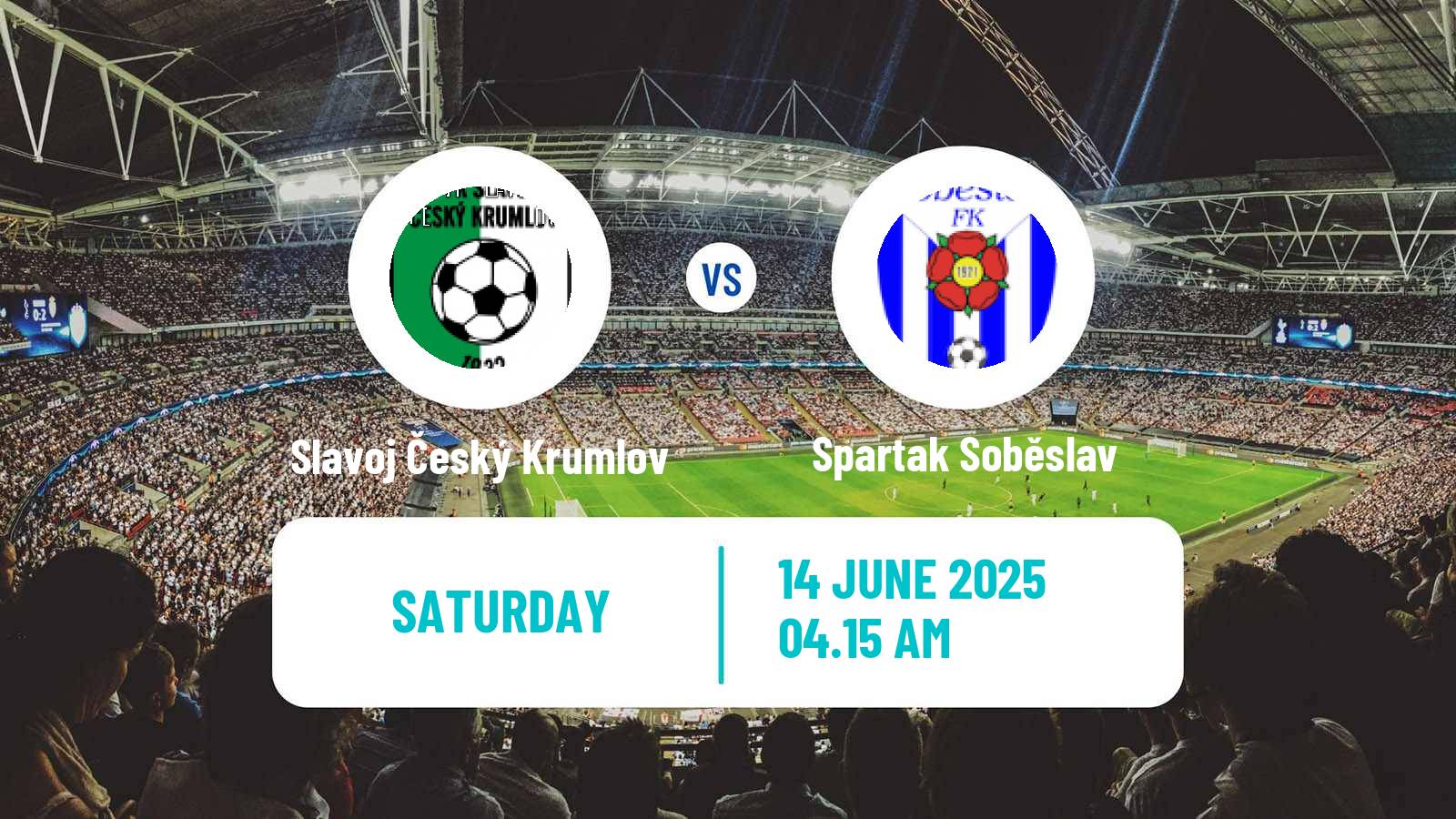 Soccer Czech Division A Slavoj Český Krumlov - Spartak Soběslav