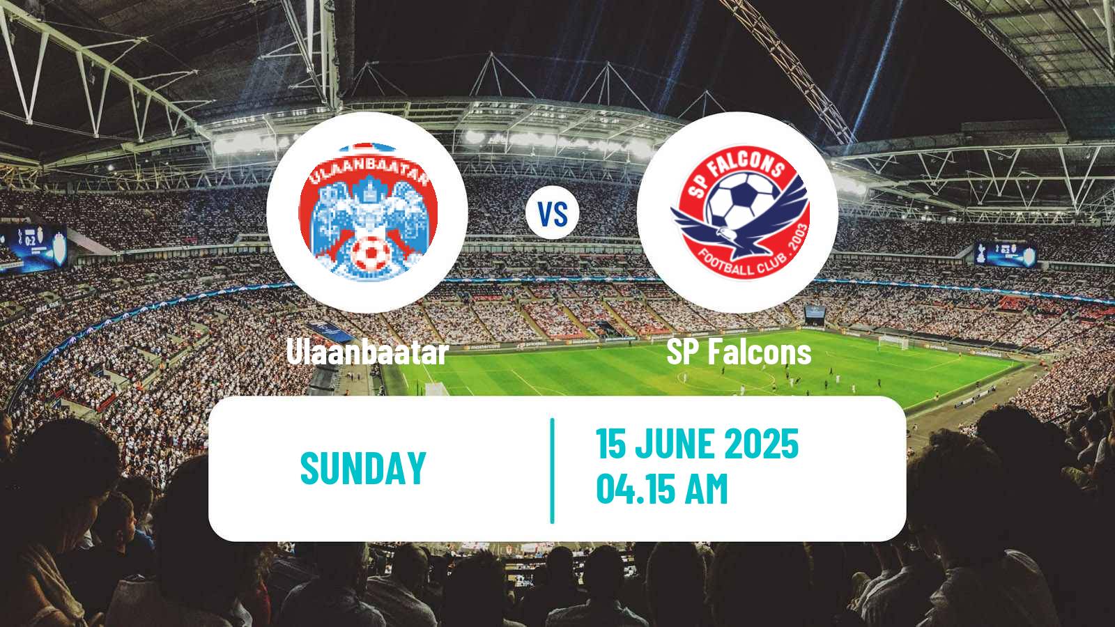 Soccer Mongolian Premier League Ulaanbaatar - Falcons