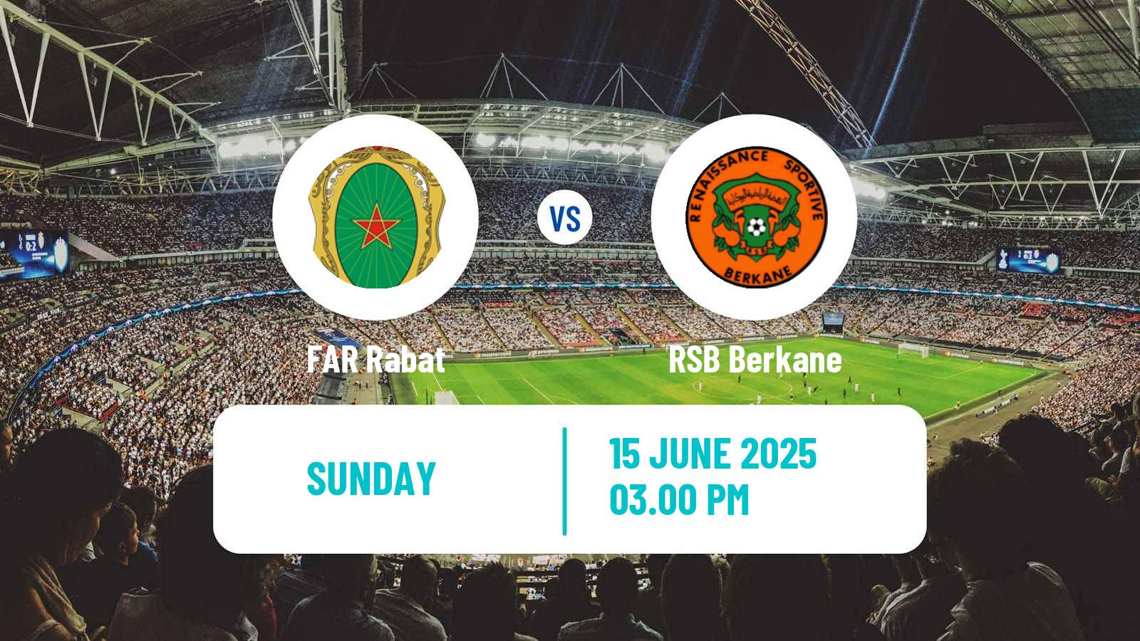 Soccer Moroccan Coupe du Trone FAR Rabat - Berkane