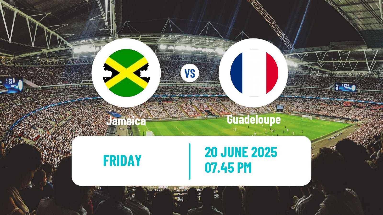 Soccer Gold Cup Jamaica - Guadeloupe