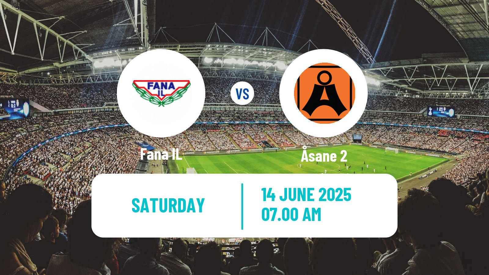 Soccer Norwegian Division 3 - Group 4 Fana - Åsane 2