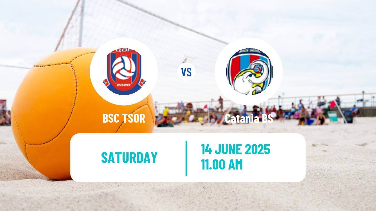 Beach soccer Euro Winners Cup TSOR - Catania BS