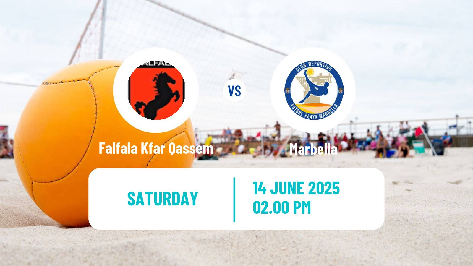 Beach soccer Euro Winners Cup Falfala Kfar Qassem - Marbella