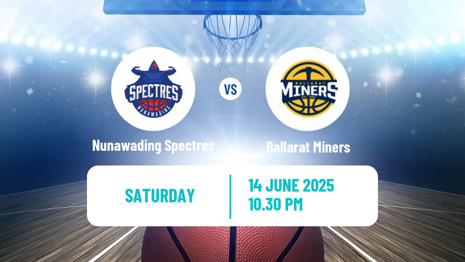 Basketball Australian NBL1 South Women Nunawading Spectres - Ballarat Miners
