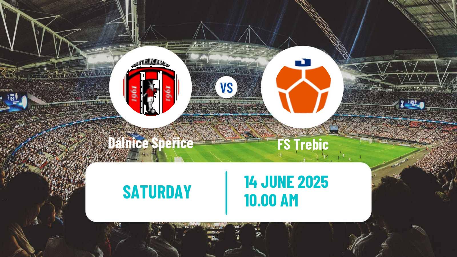 Soccer Czech Division D Dálnice Speřice - FS Trebic