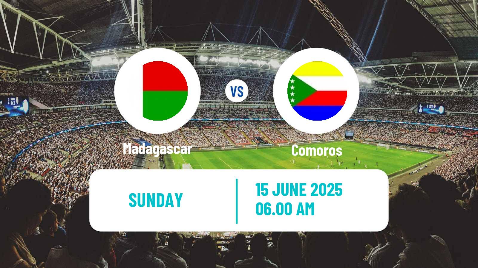 Soccer COSAFA Cup Madagascar - Comoros