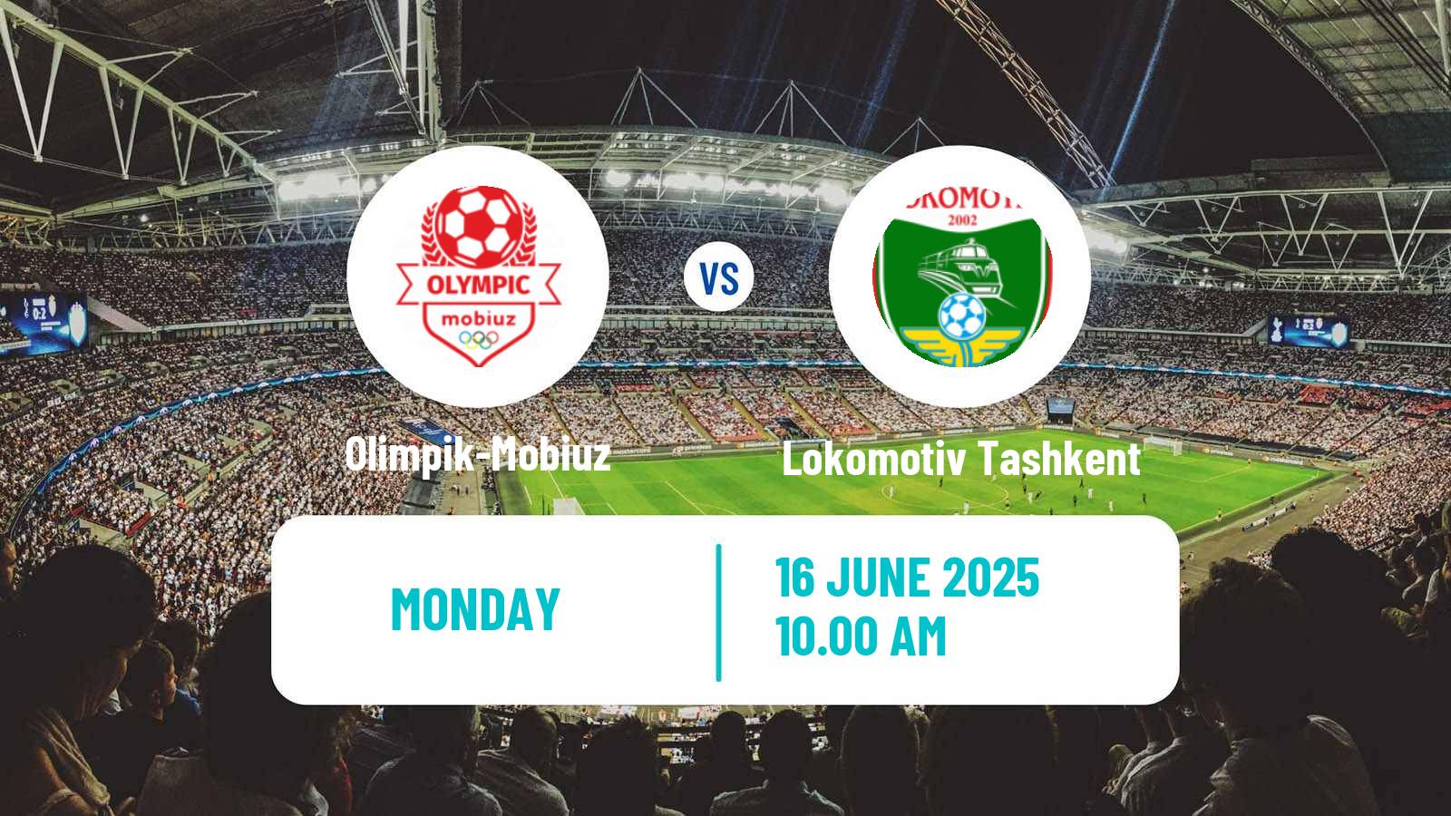 Soccer Uzbek Pro Liga Olimpik-Mobiuz - Lokomotiv Tashkent