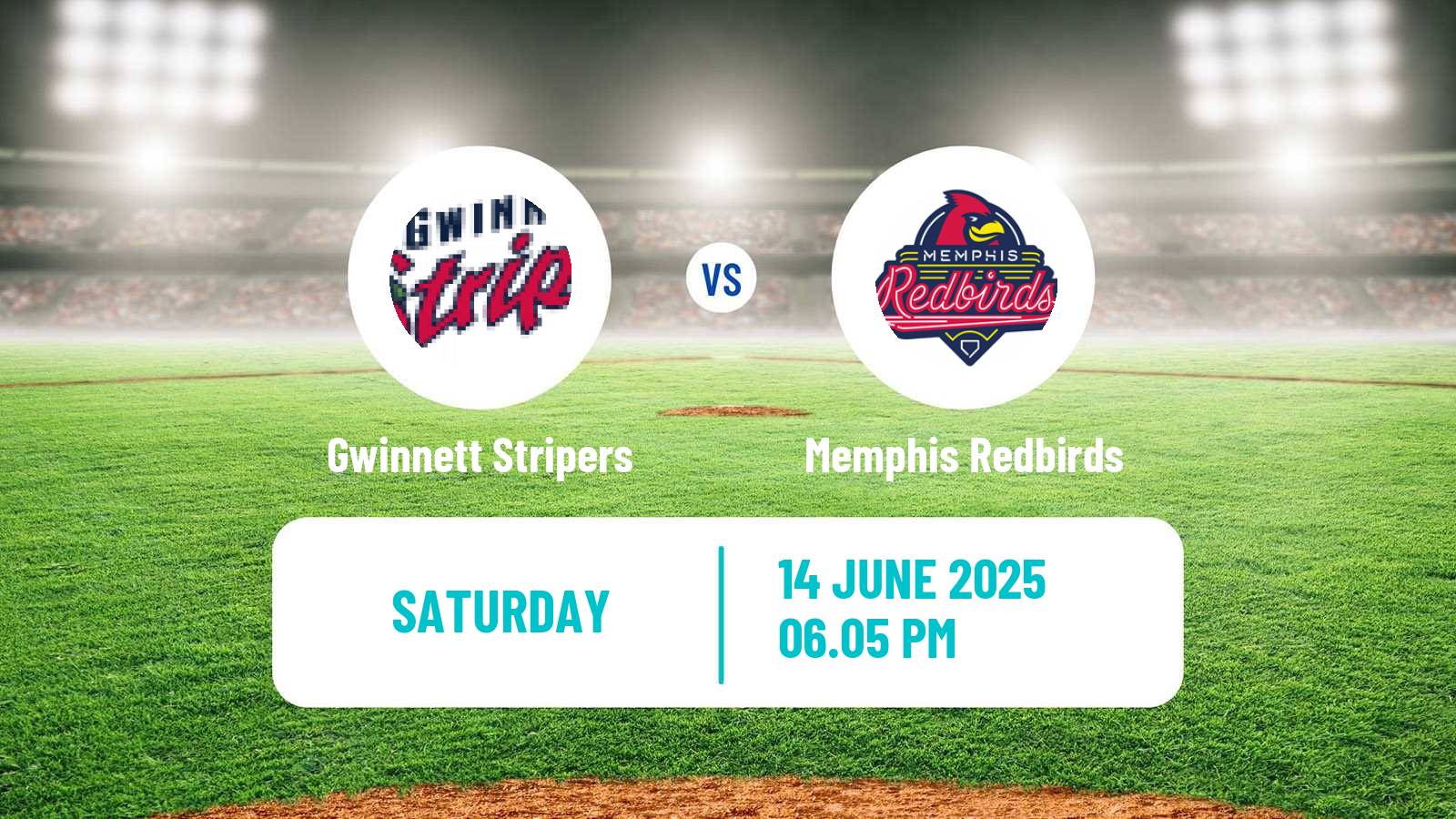 Baseball IL Gwinnett Stripers - Memphis Redbirds