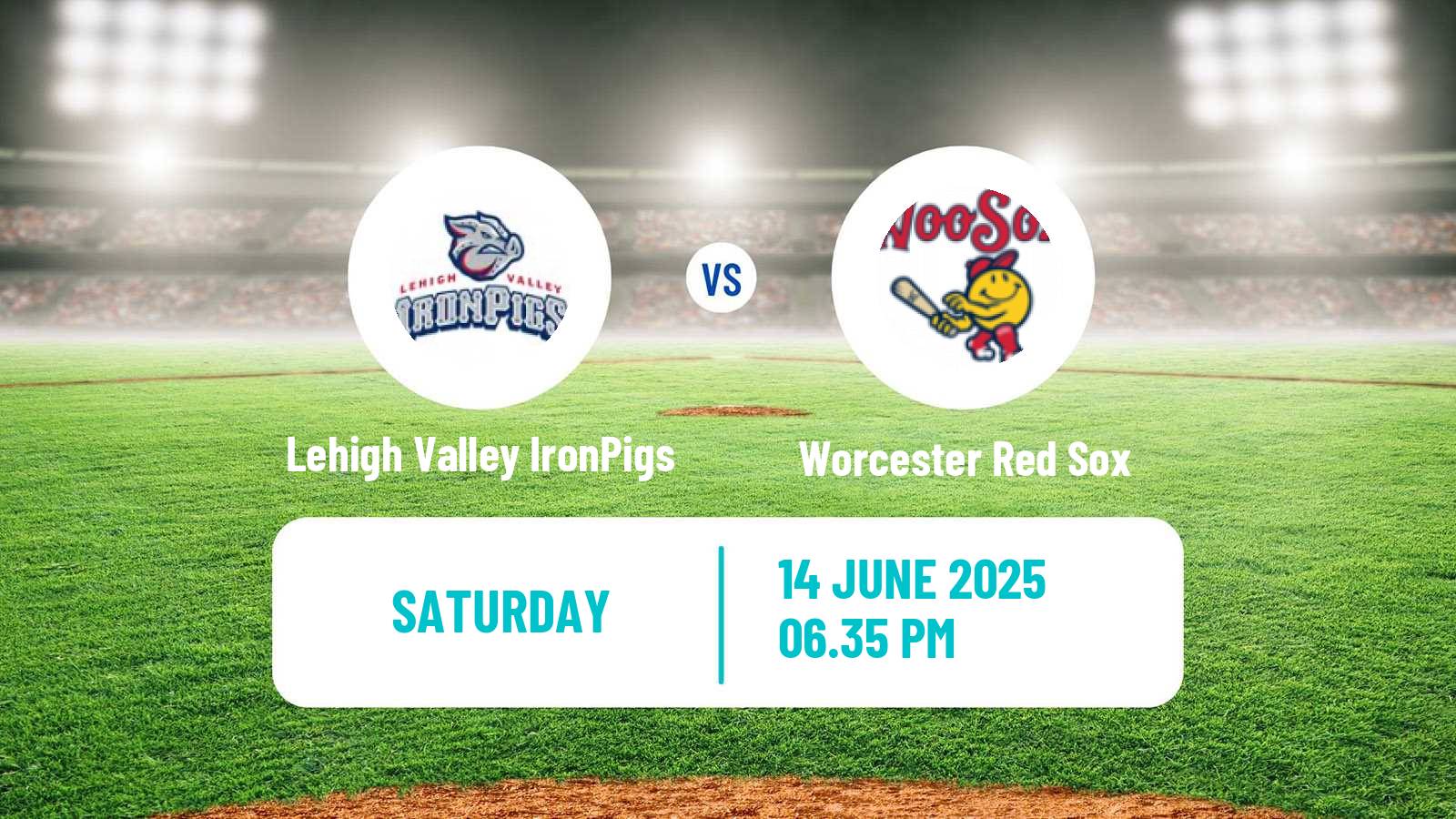 Baseball IL Lehigh Valley IronPigs - Worcester Red Sox