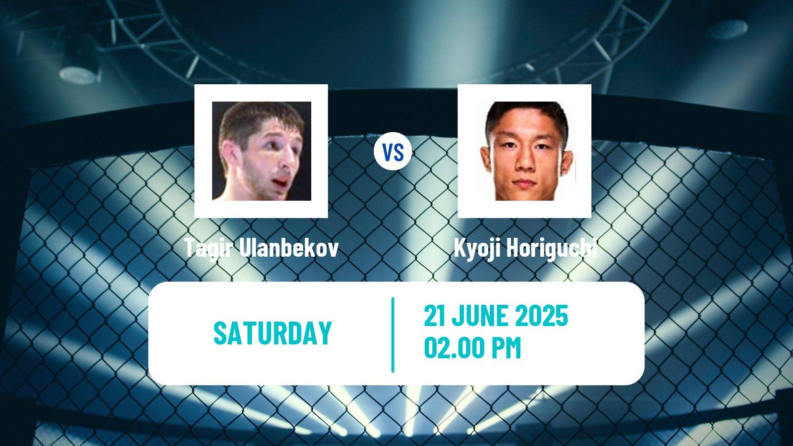 MMA Flyweight UFC Men Tagir Ulanbekov - Kyoji Horiguchi