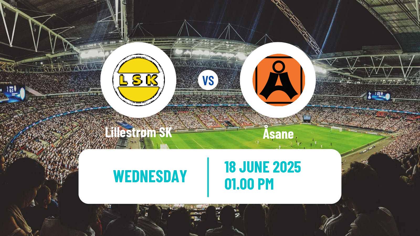Soccer Norwegian Adeccoligaen Lillestrøm SK - Åsane
