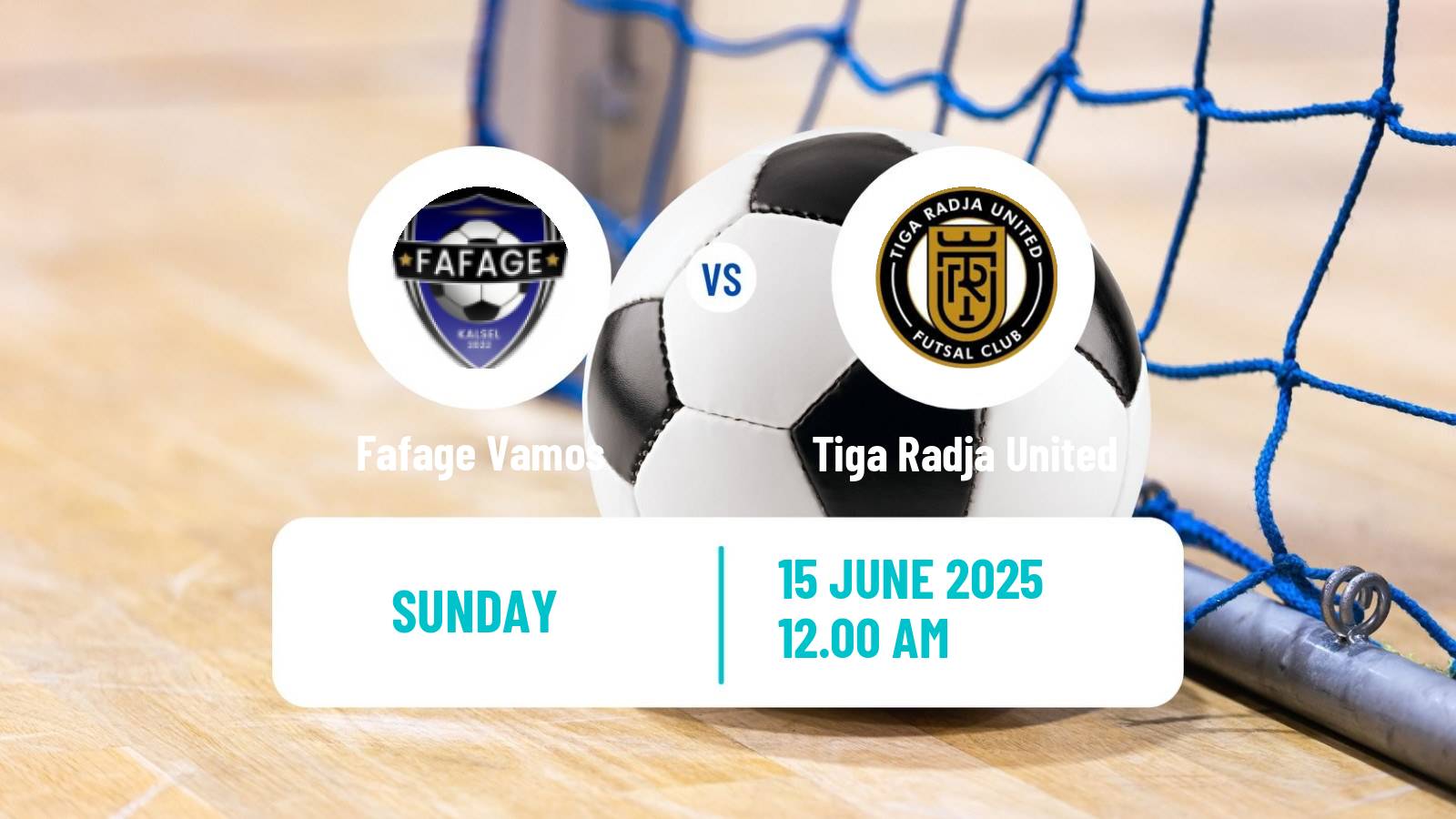 Futsal Indonesian Pro Futsal League Fafage Vamos - Tiga Radja United