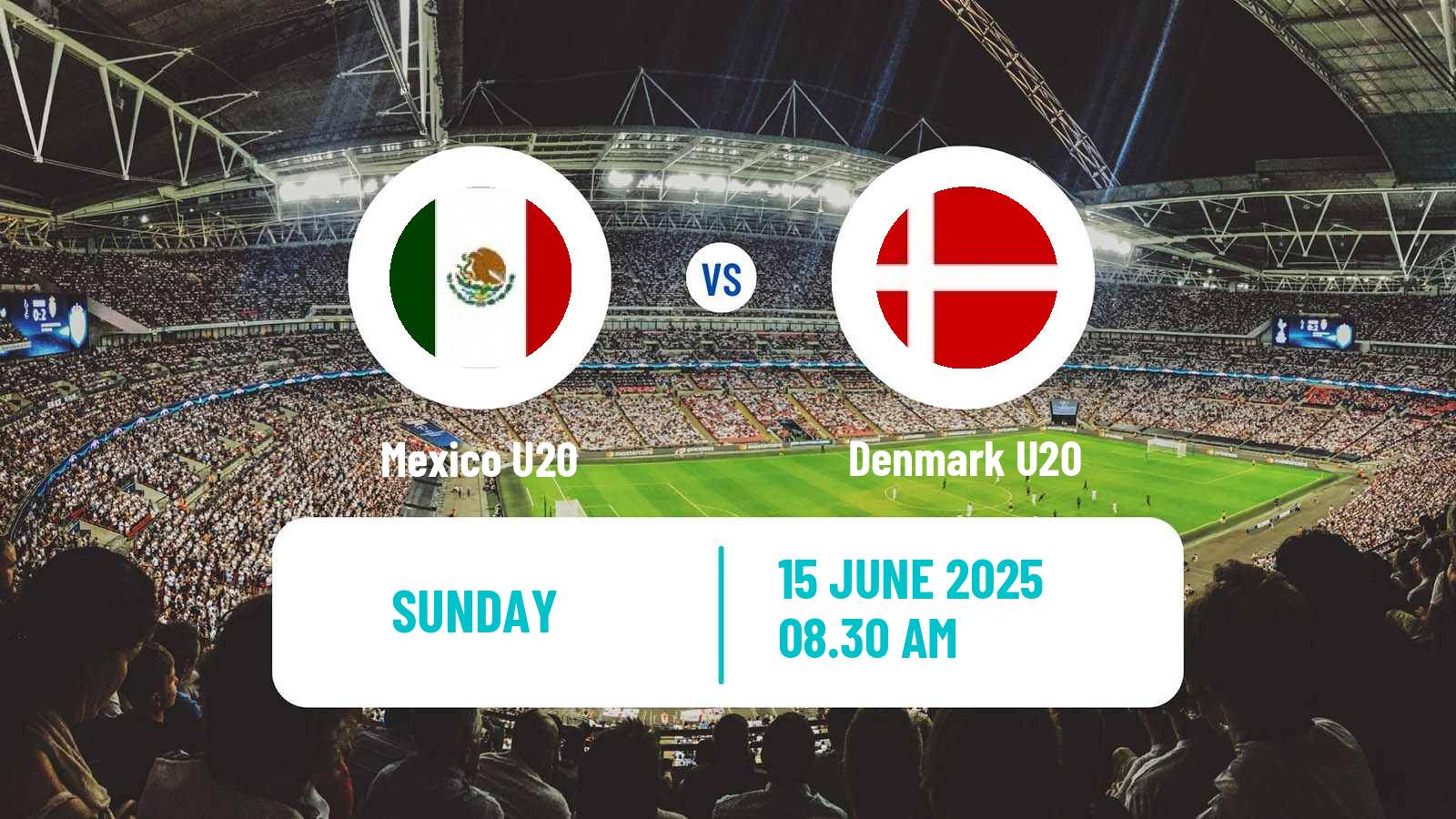 Soccer Maurice Revello Tournament Mexico U20 - Denmark U20