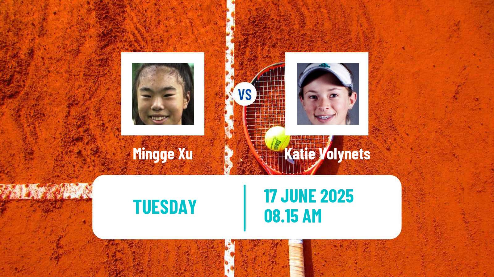 Tennis WTA Nottingham Mingge Xu - Katie Volynets