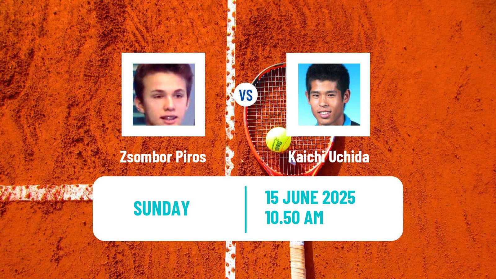 Tennis Sassuolo Challenger Men Zsombor Piros - Kaichi Uchida