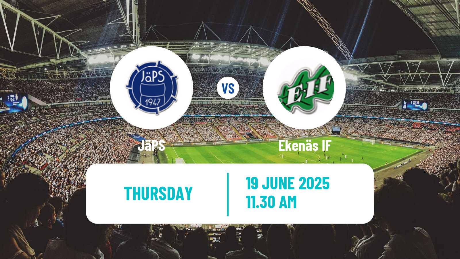 Soccer Finnish Ykkosliiga JäPS - Ekenäs