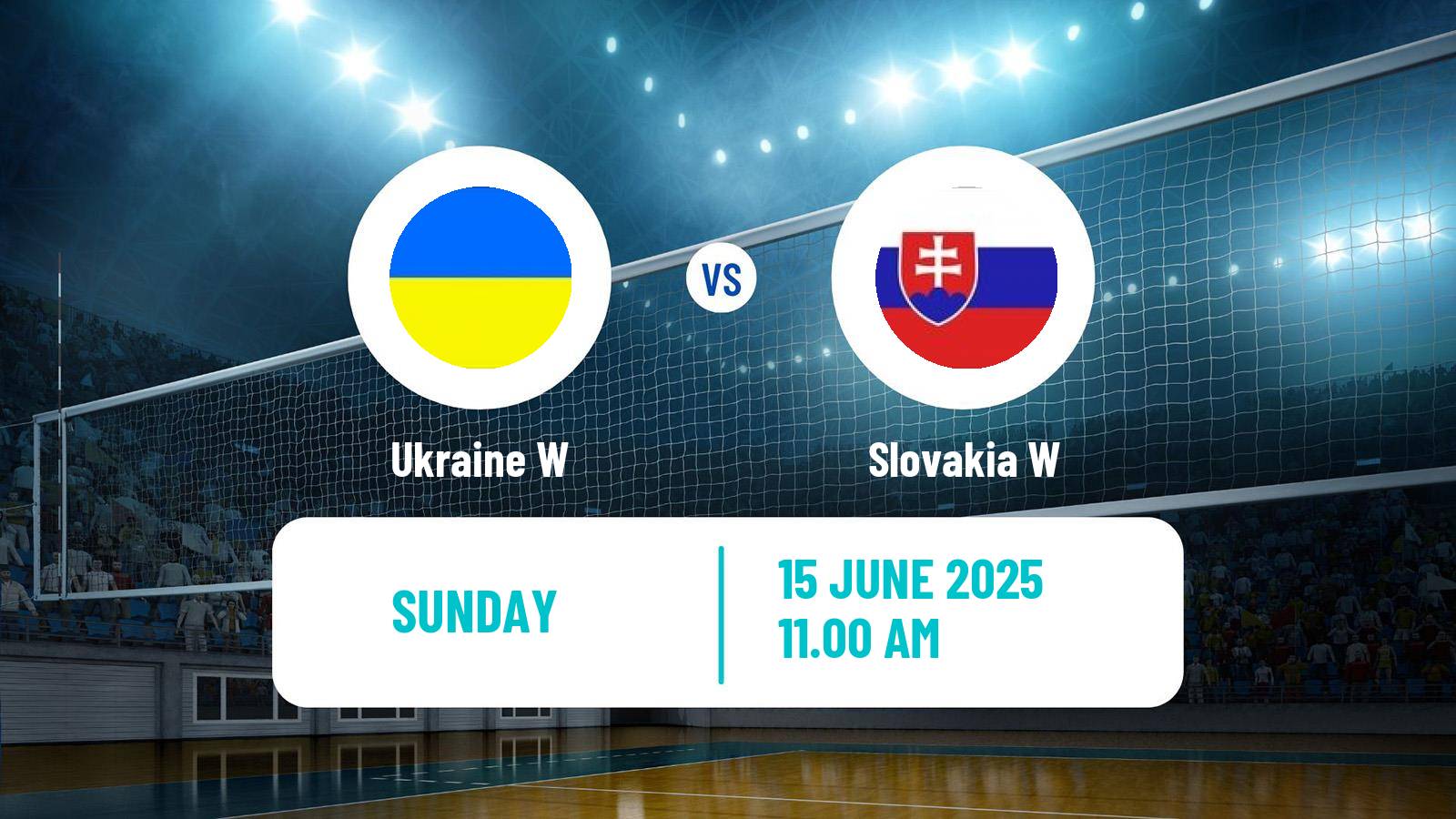 Volleyball Golden European League Volleyball Women Ukraine W - Slovakia W