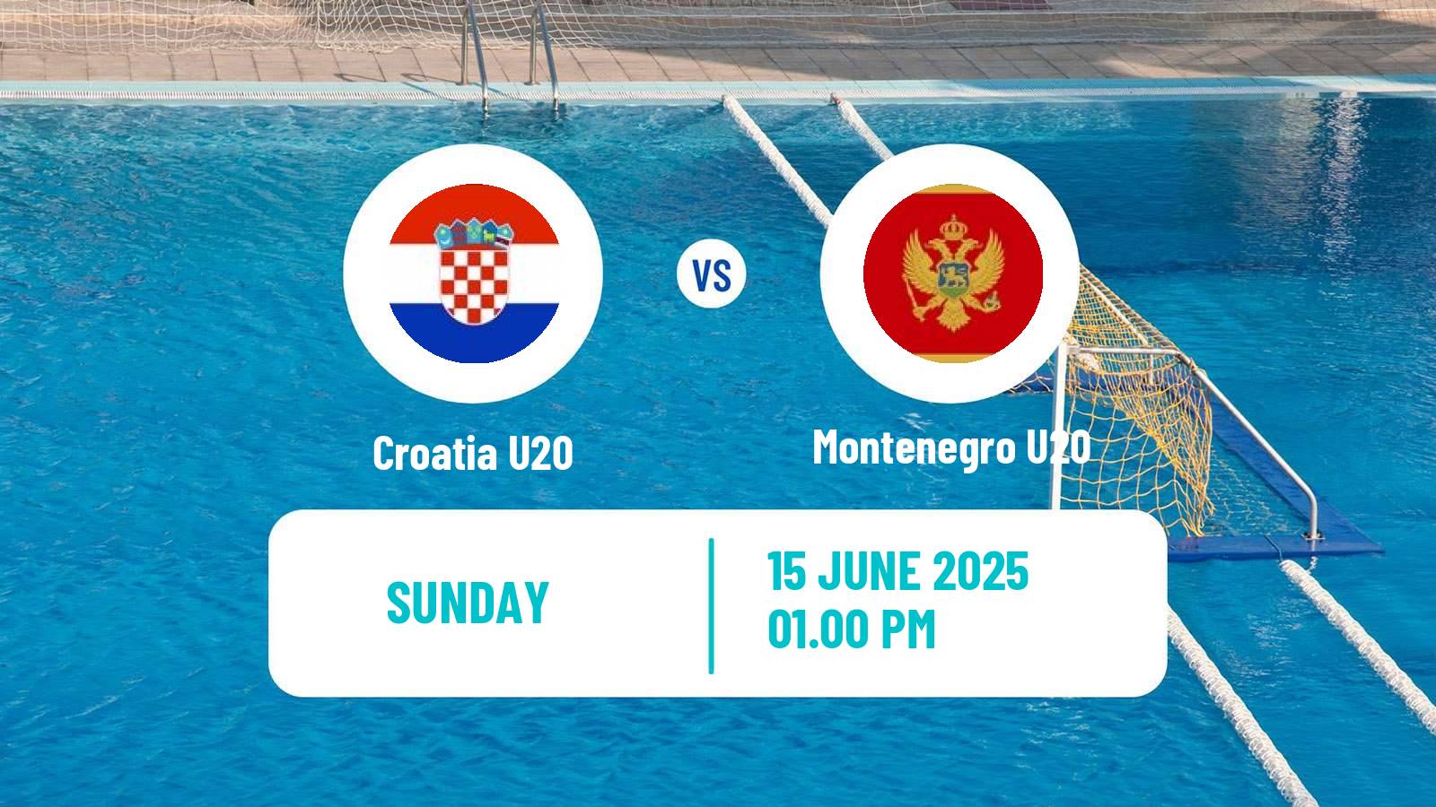 Water polo World Championship Water Polo U20 Croatia U20 - Montenegro U20