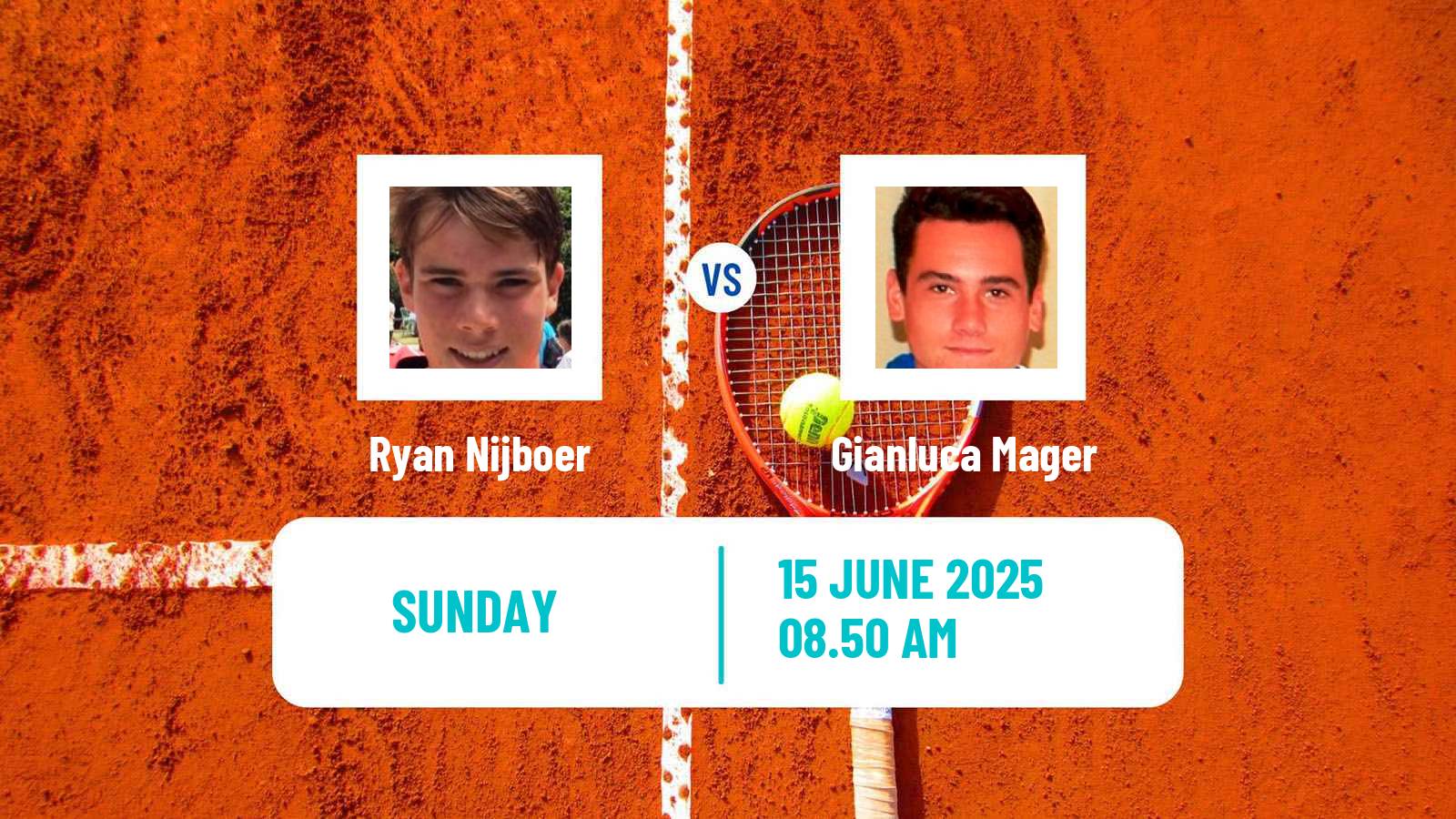 Tennis Sassuolo Challenger Men Ryan Nijboer - Gianluca Mager