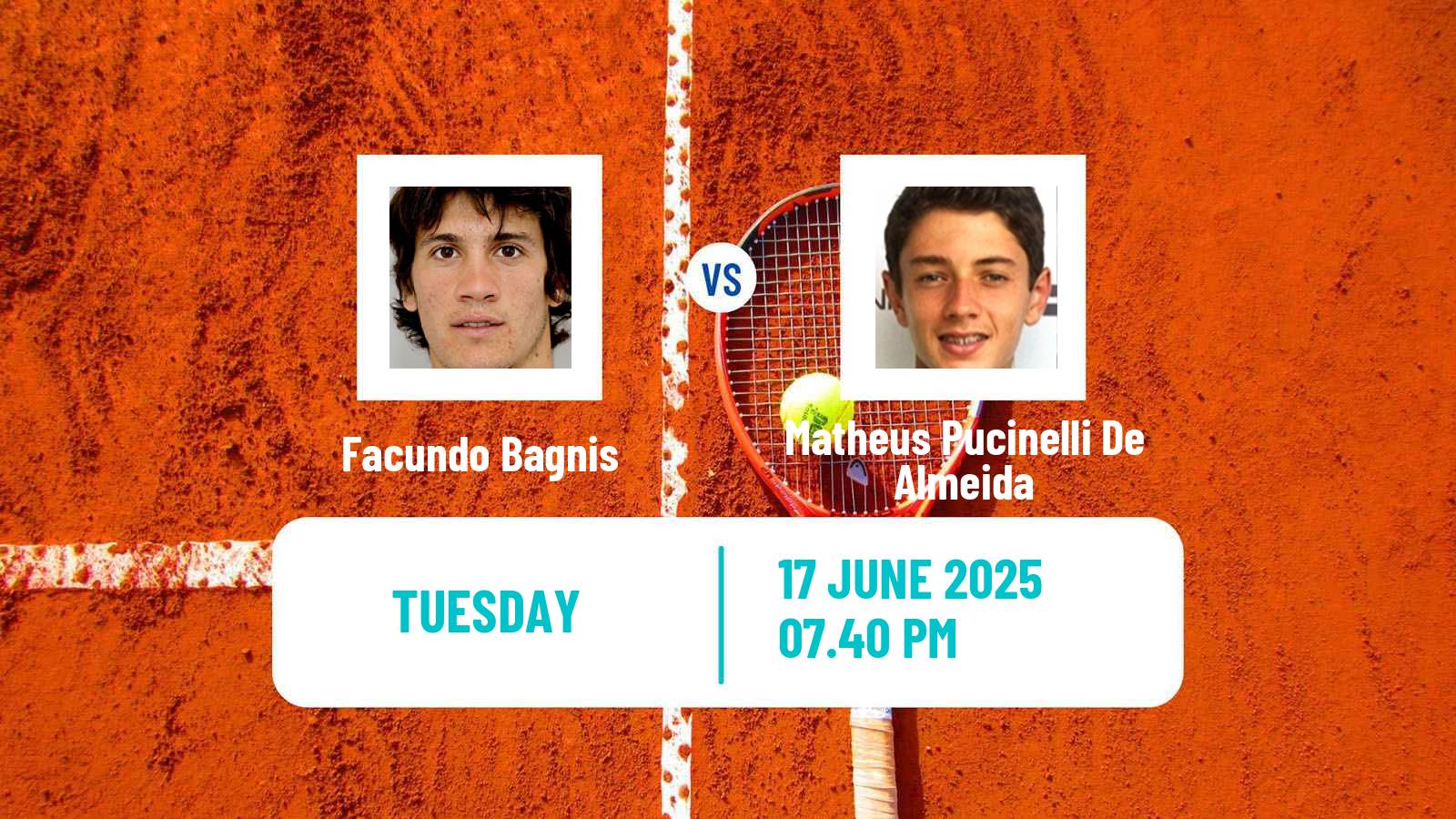 Tennis Santa Cruz Challenger Men 2025 Facundo Bagnis - Matheus Pucinelli De Almeida