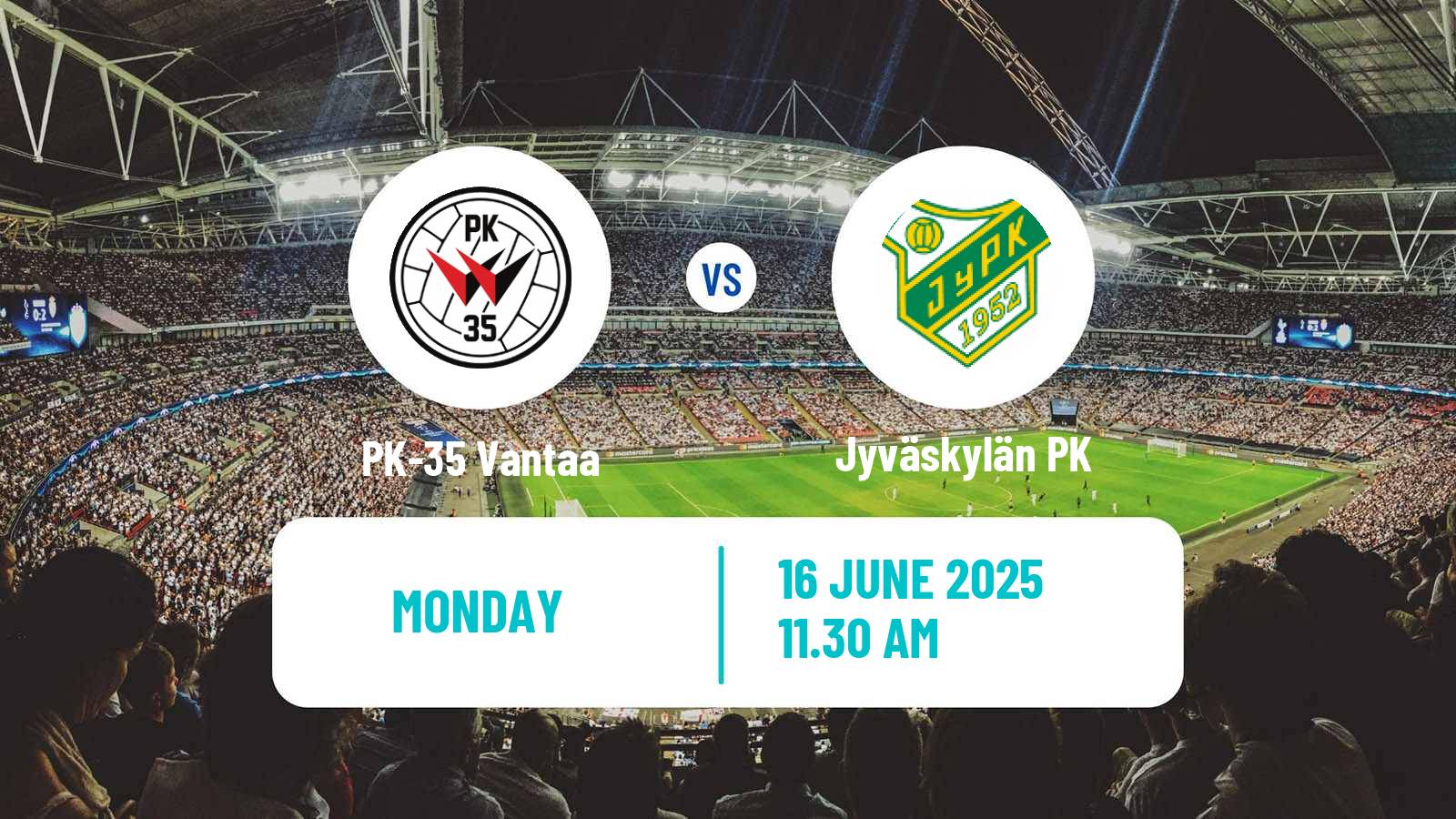 Soccer Finnish Kansallinen Liiga Women PK-35 Vantaa - Jyväskylän PK