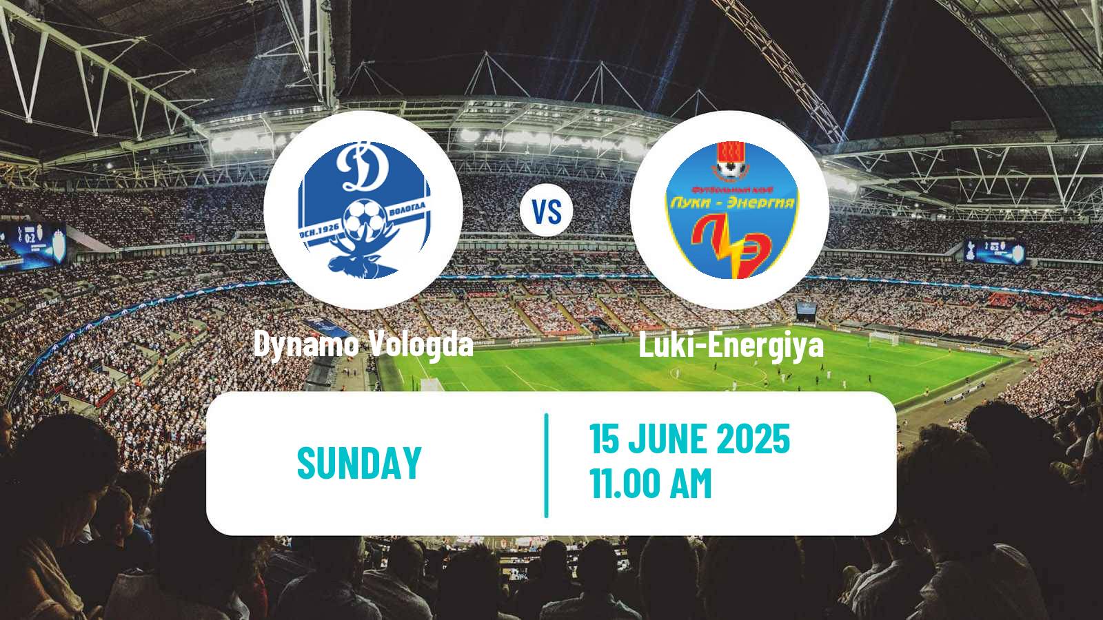 Soccer FNL 2 Division B Group 2 Dynamo Vologda - Luki-Energiya