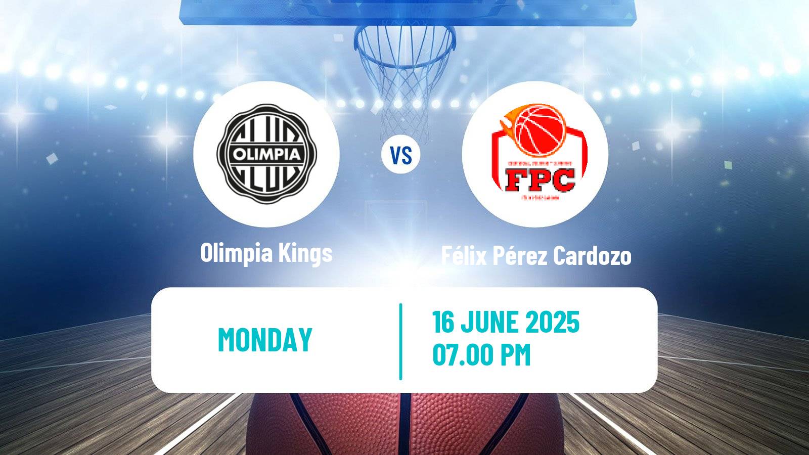 Basketball Paraguayan LNB Basketball Olimpia Kings - Félix Pérez Cardozo
