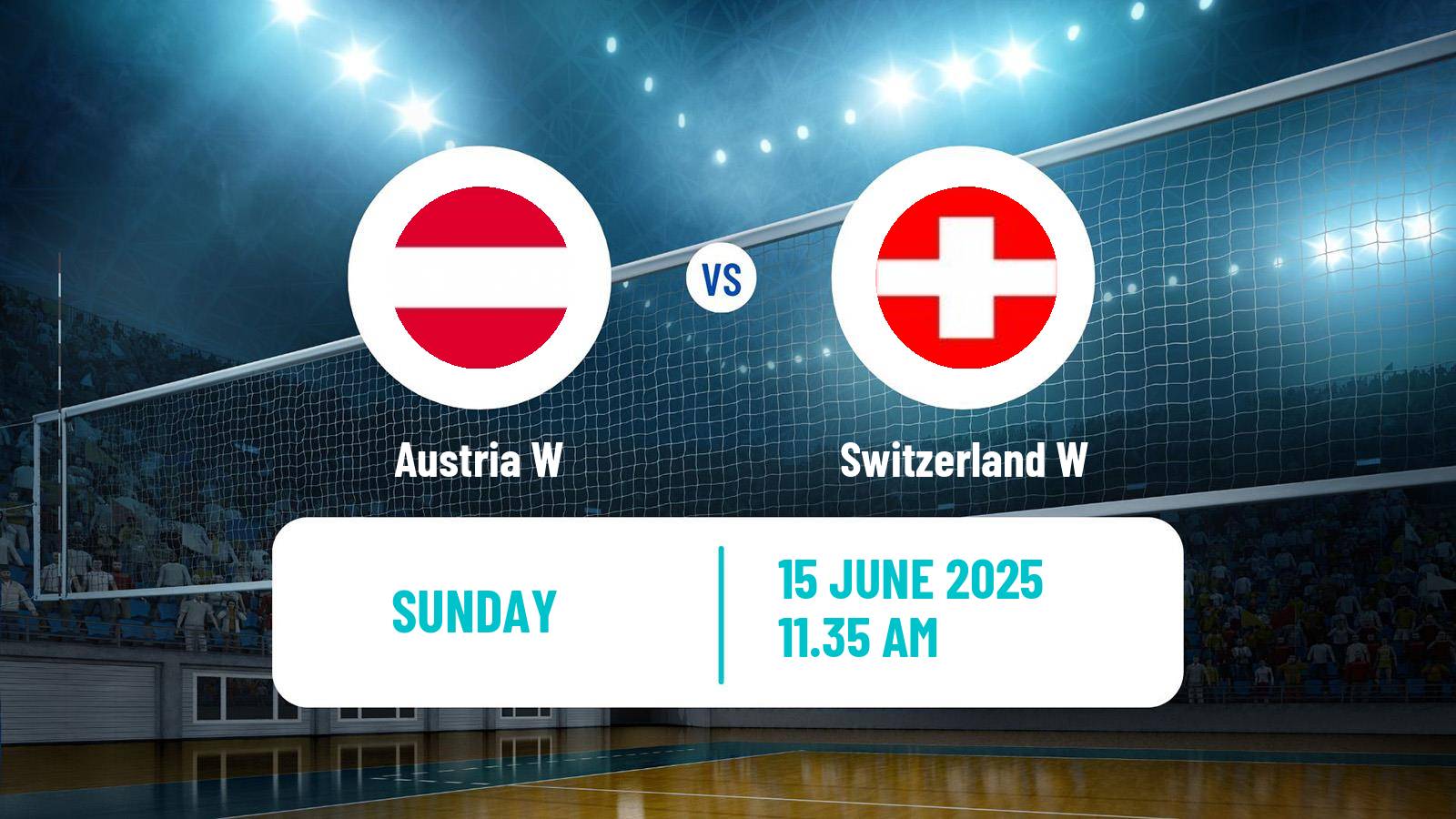 Volleyball Silver European League Volleyball Women Austria W - Switzerland W