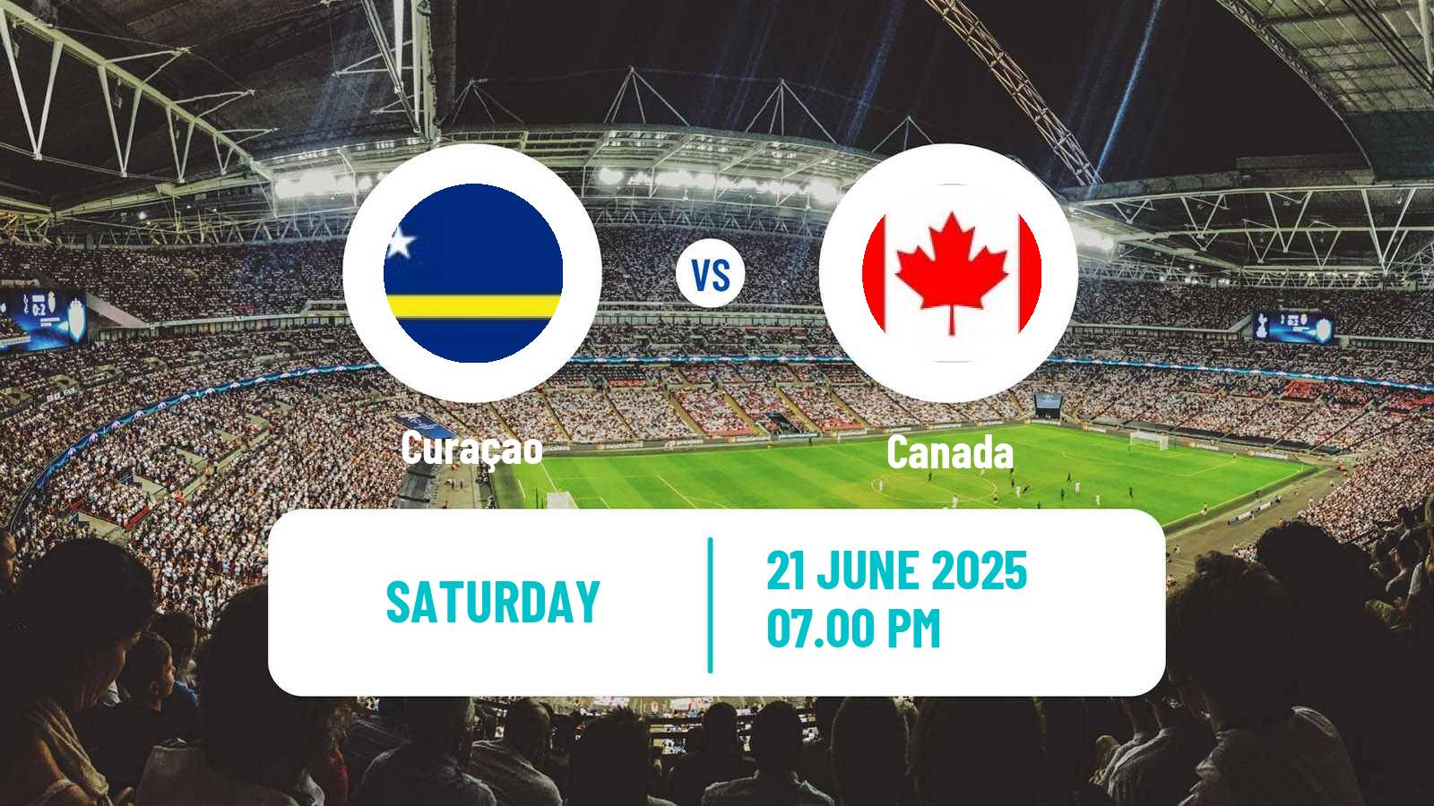 Soccer Gold Cup Curaçao - Canada