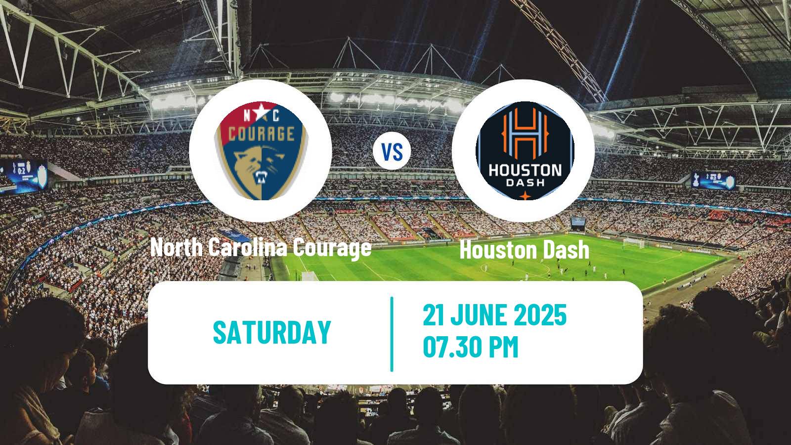 Soccer NWSL North Carolina Courage - Houston Dash