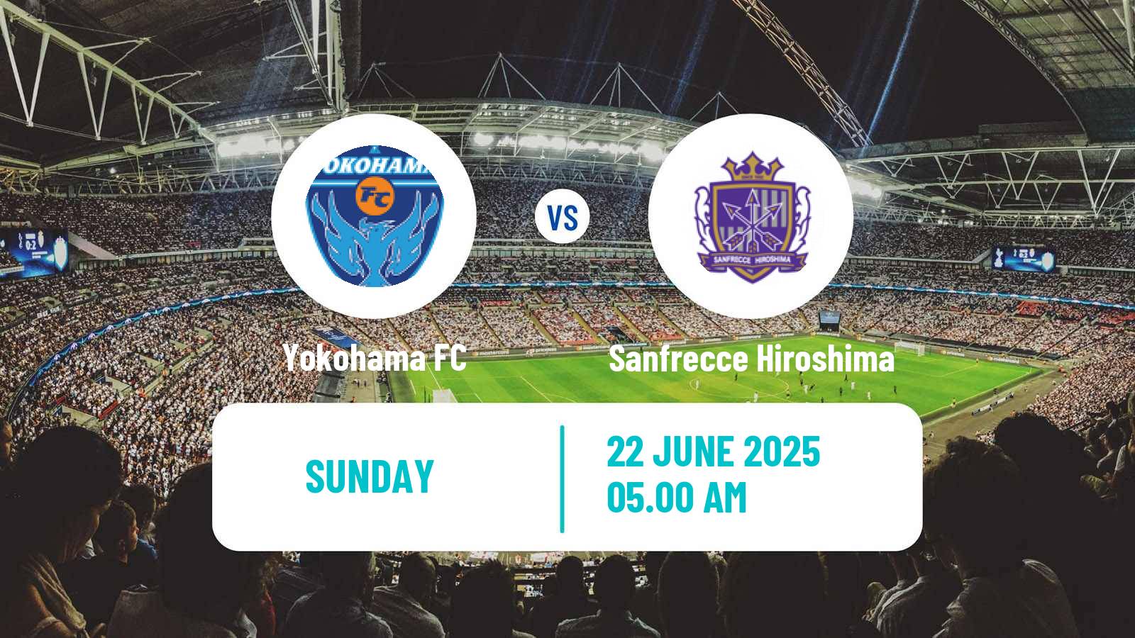 Soccer Japan J1 League Yokohama FC - Sanfrecce Hiroshima