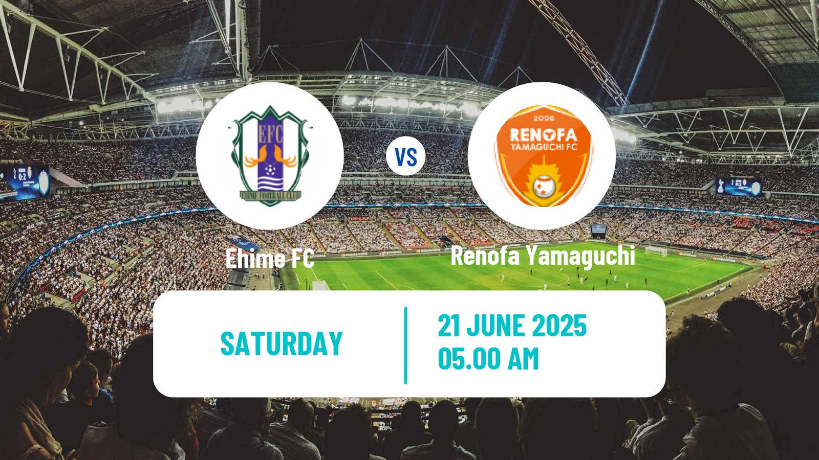 Soccer Japan J2 League Ehime - Renofa Yamaguchi