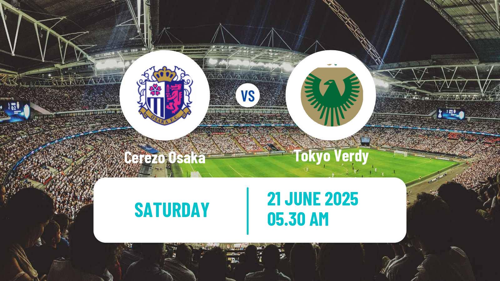 Soccer Japan J1 League Cerezo Osaka - Tokyo Verdy