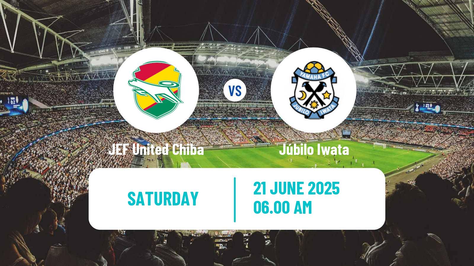 Soccer Japan J2 League JEF United Chiba - Júbilo Iwata