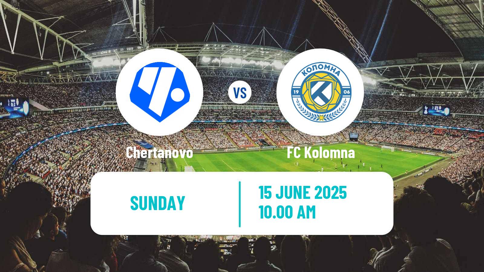 Soccer FNL 2 Division B Group 2 Chertanovo - Kolomna