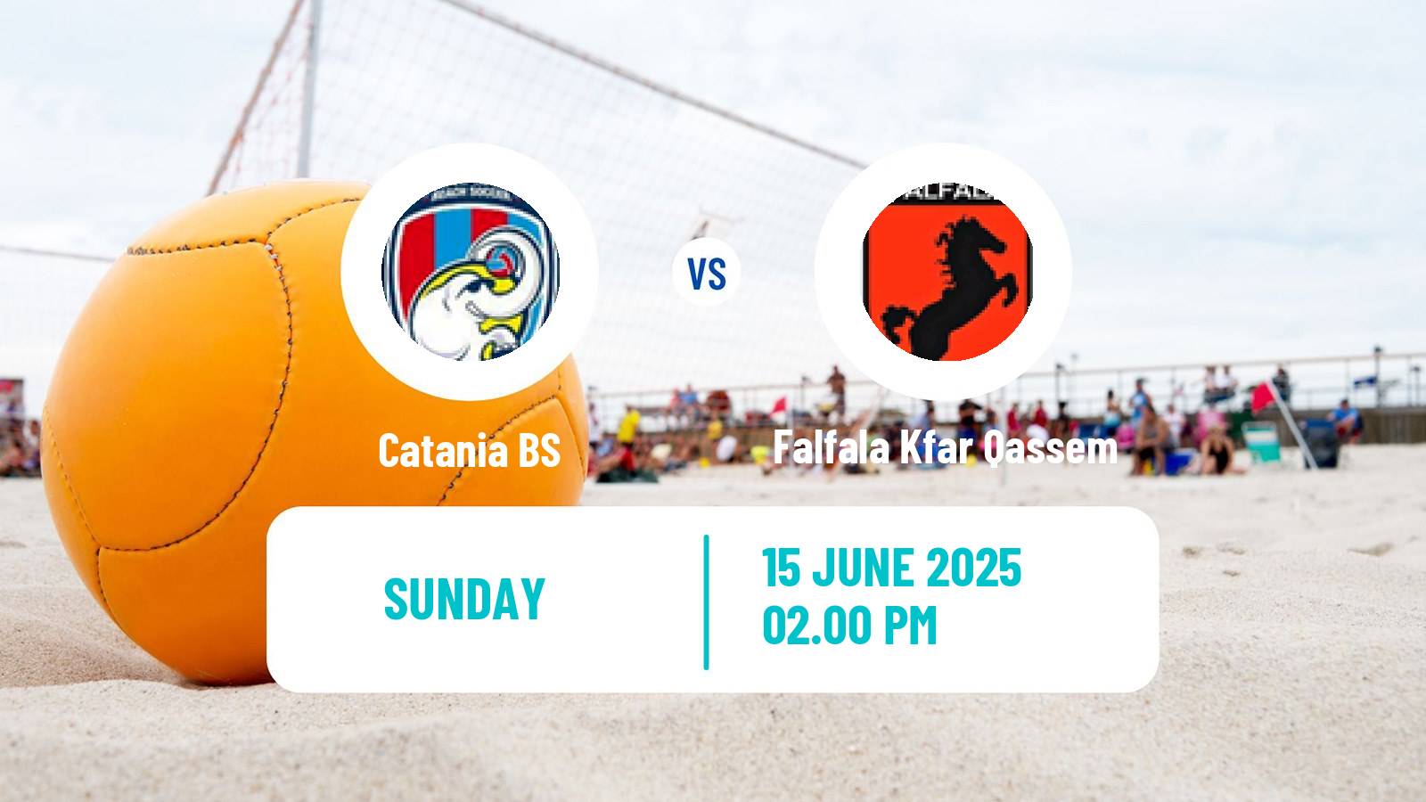 Beach soccer Euro Winners Cup Catania BS - Falfala Kfar Qassem