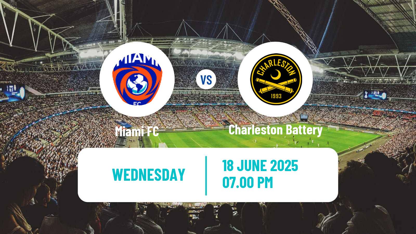 Soccer USL Championship Miami - Charleston Battery