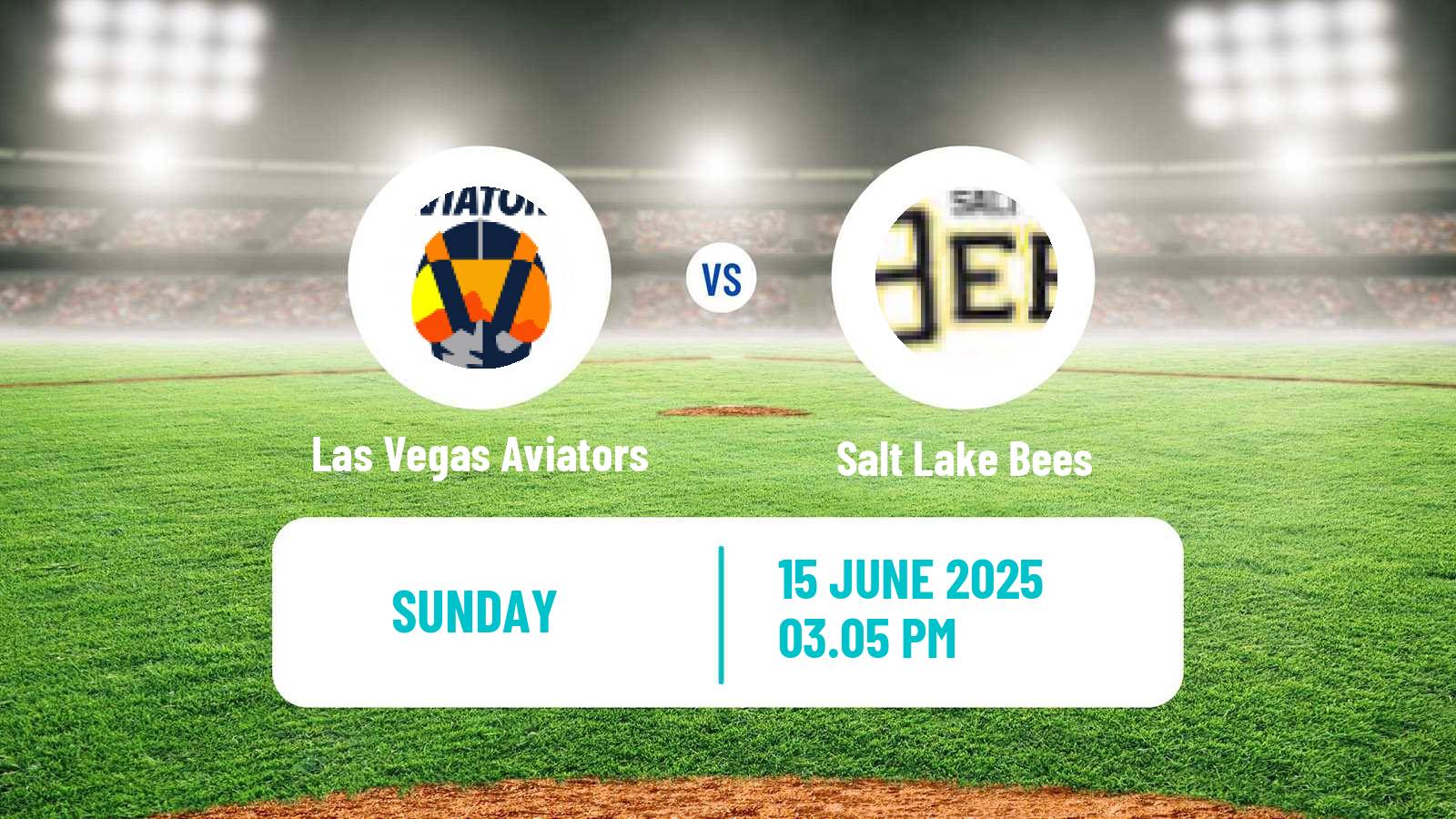 Baseball PCL Las Vegas Aviators - Salt Lake Bees