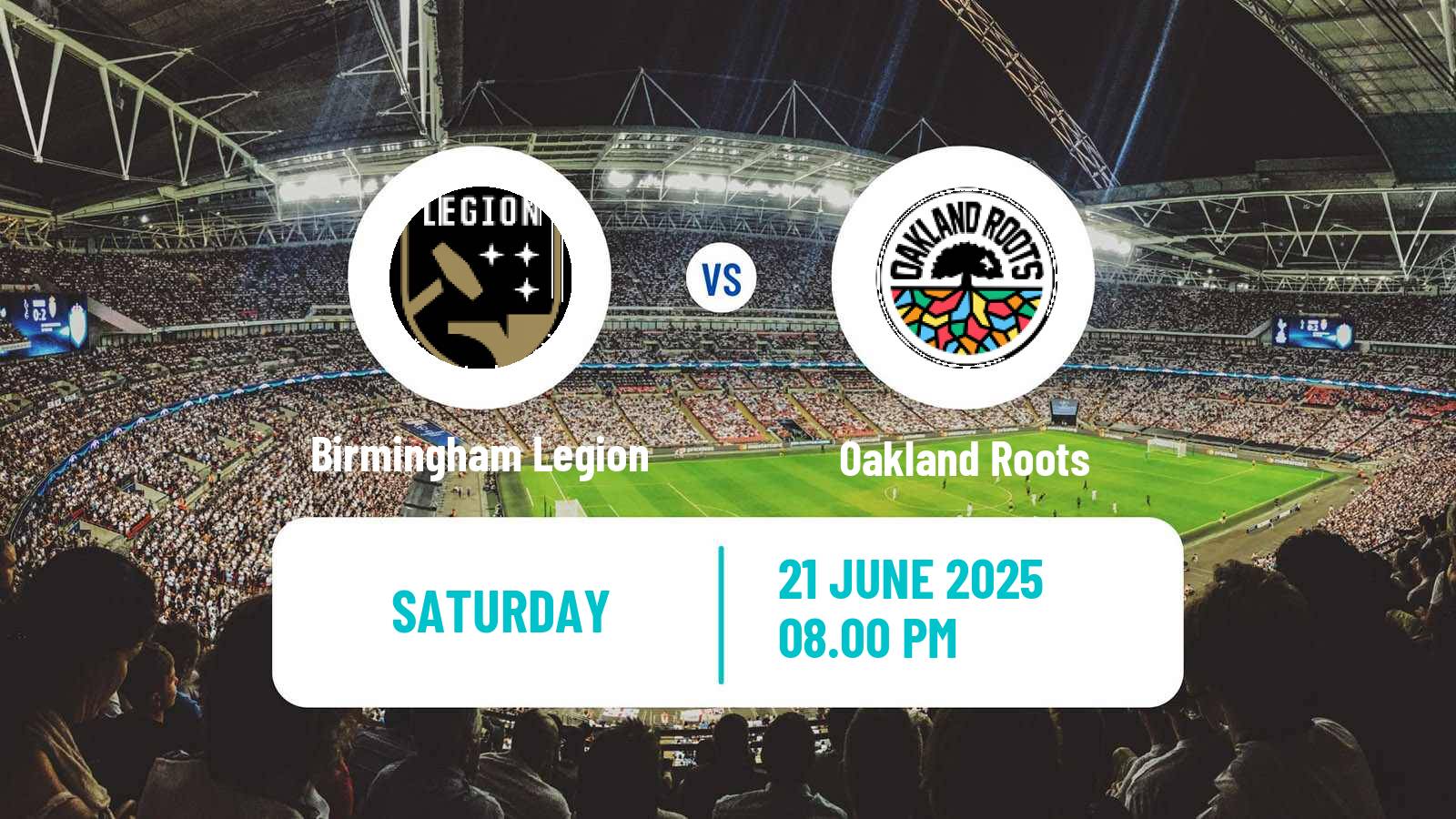 Soccer USL Championship Birmingham Legion - Oakland Roots