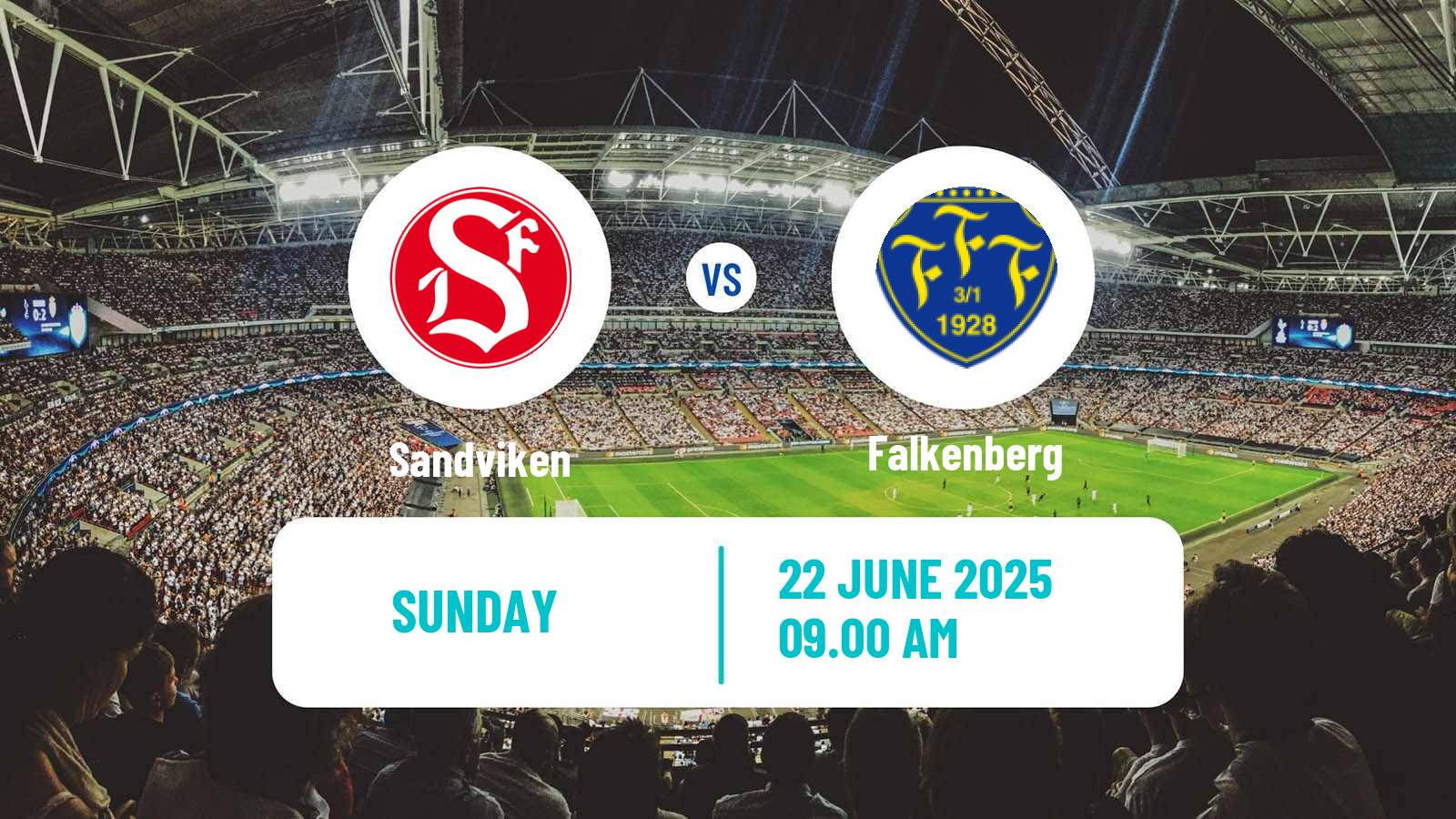 Soccer Swedish Superettan Sandviken - Falkenberg