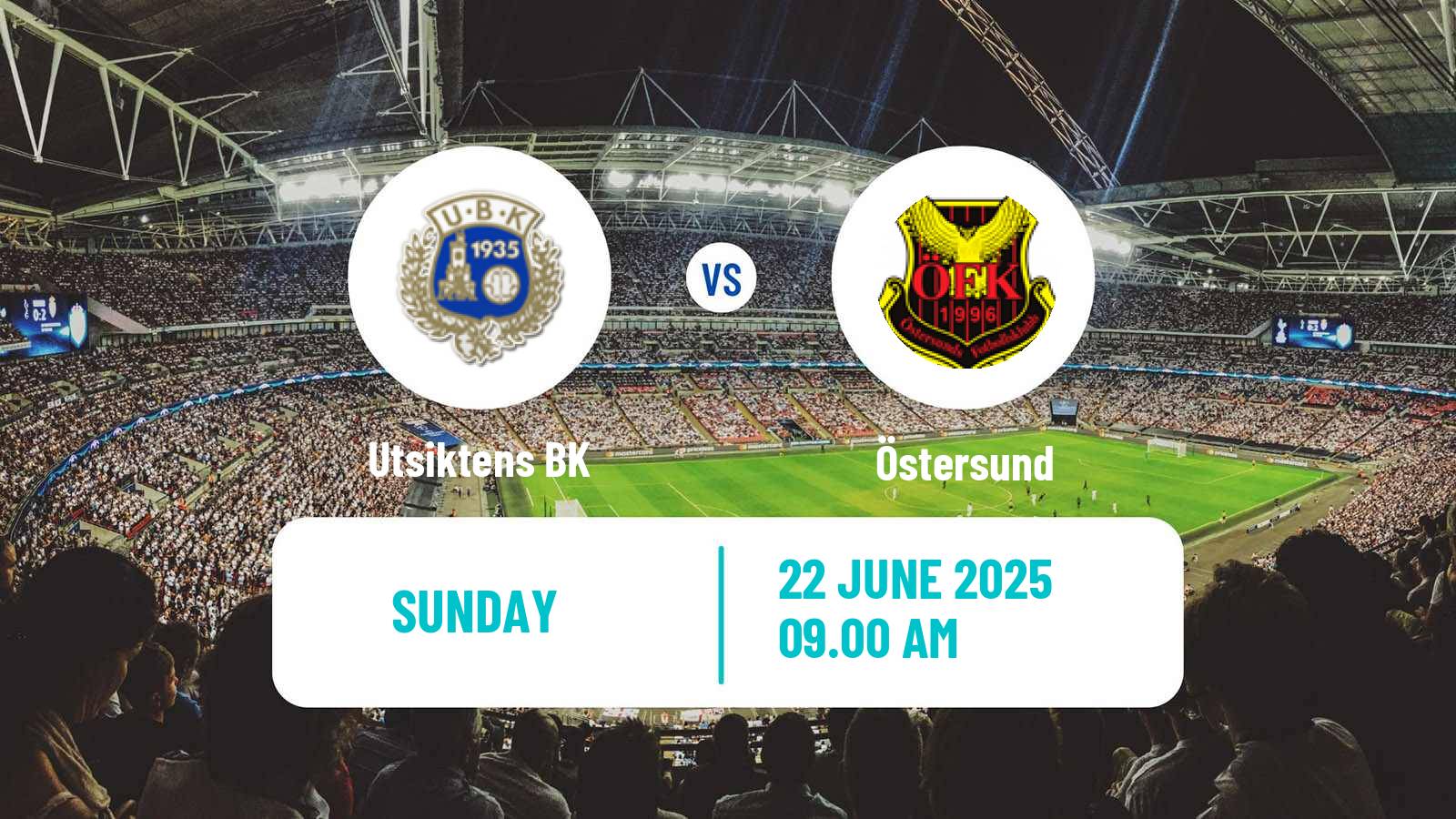 Soccer Swedish Superettan Utsikten - Östersund