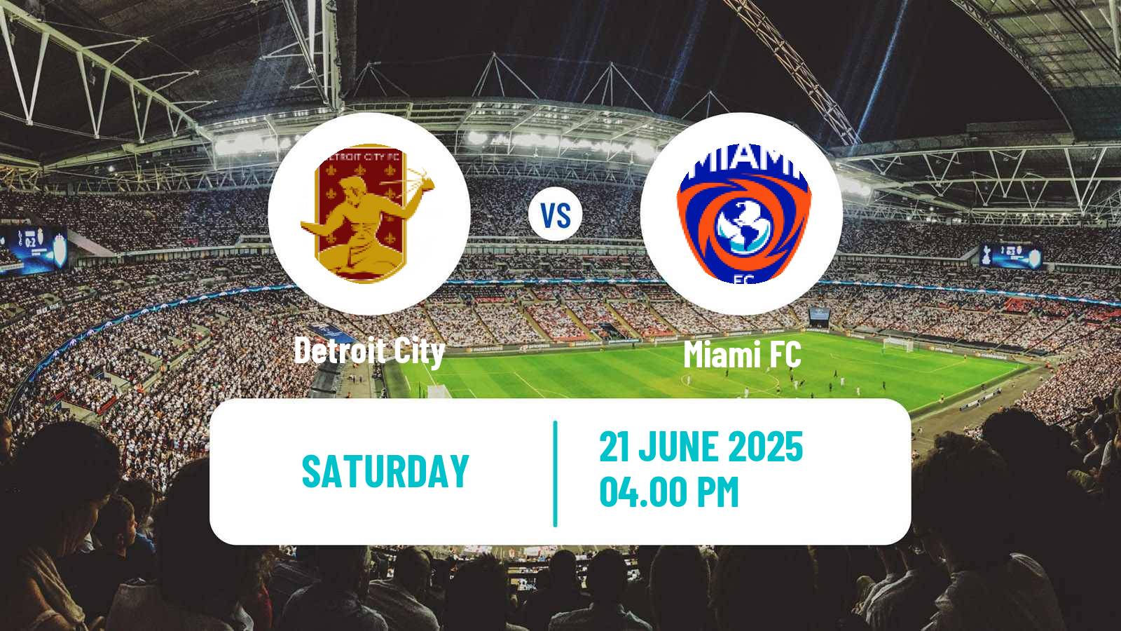 Soccer USL Championship Detroit City - Miami