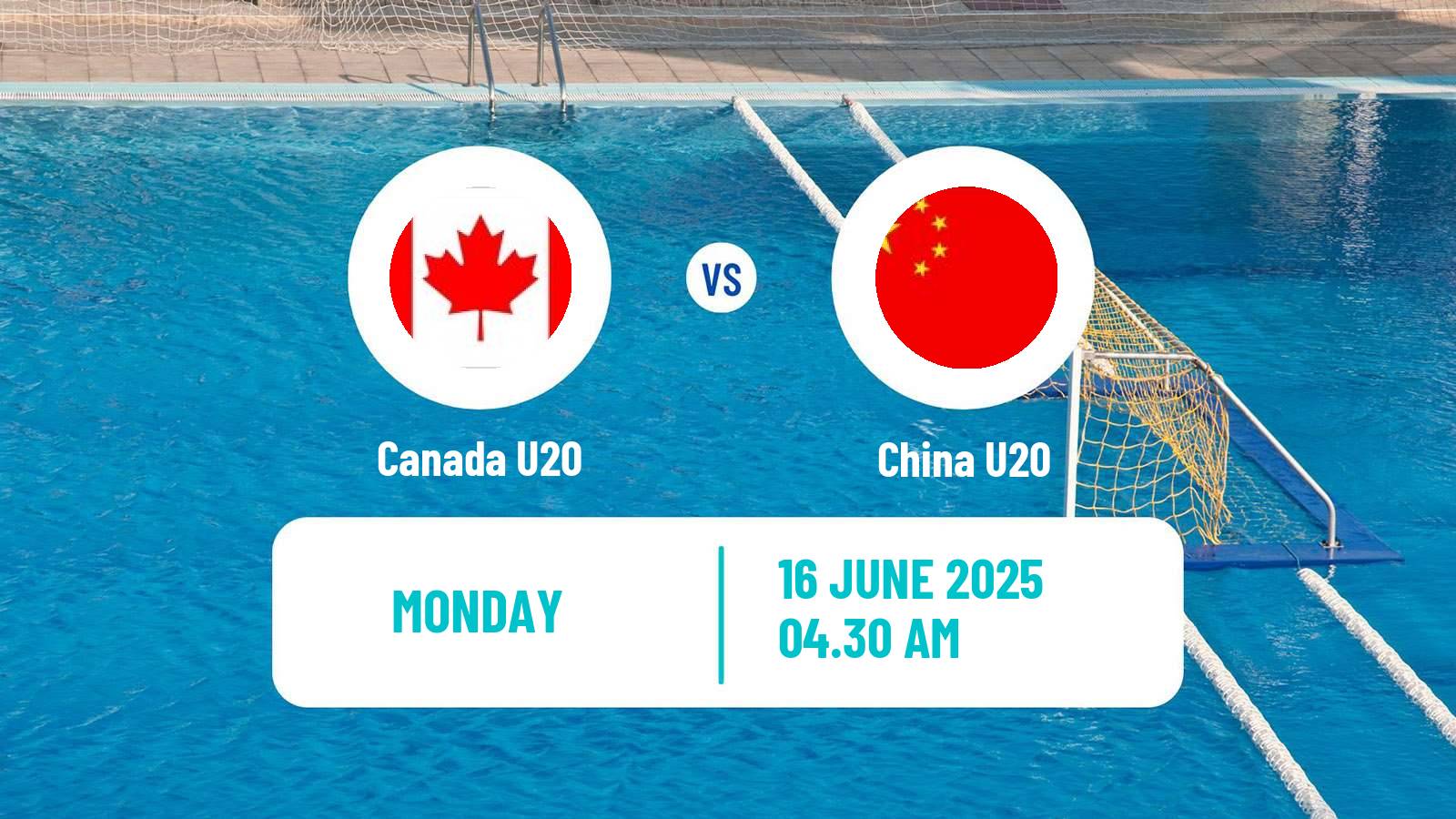 Water polo World Championship Water Polo U20 Canada U20 - China U20