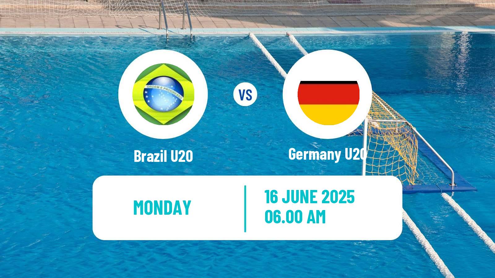 Water polo World Championship Water Polo U20 Brazil U20 - Germany U20