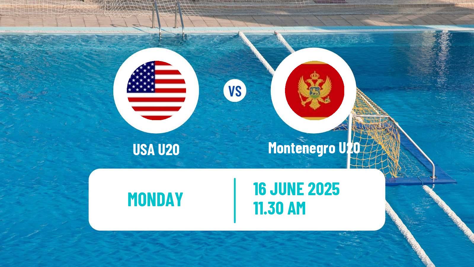 Water polo World Championship Water Polo U20 USA U20 - Montenegro U20