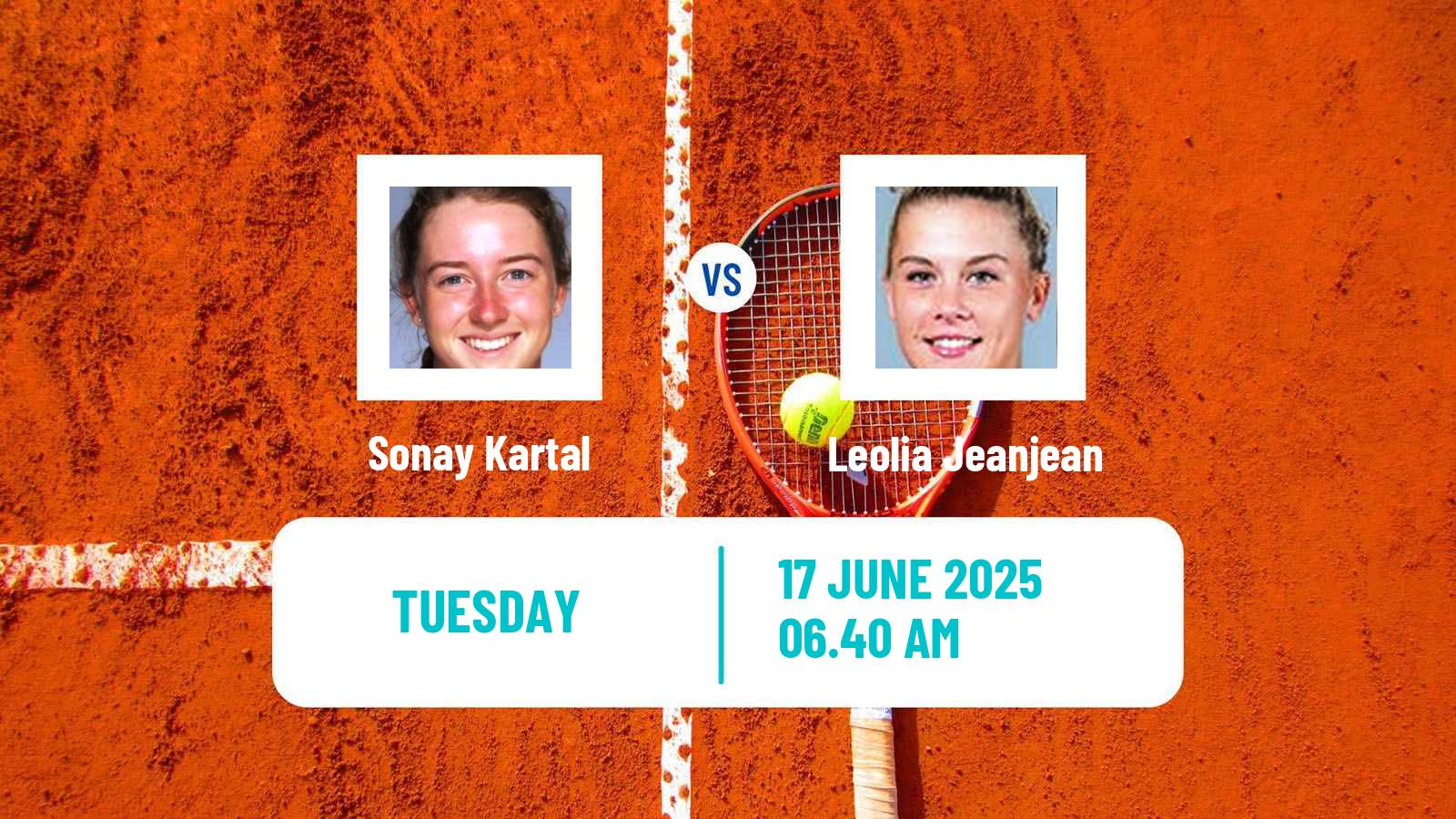Tennis WTA Nottingham Sonay Kartal - Leolia Jeanjean